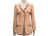  veste chanel p02632 blazer laine tweed saumon