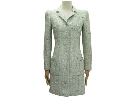 manteau chanel p06367v04653 boutons coco cc s 36