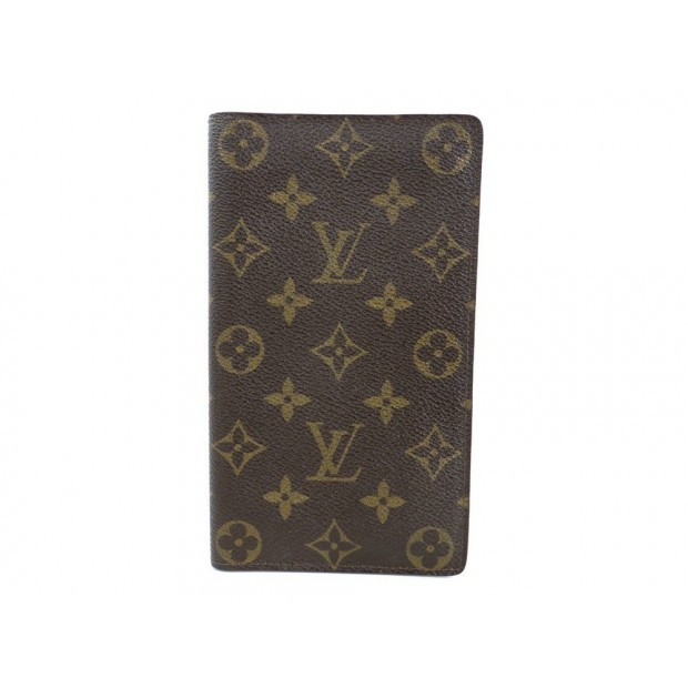 VINTAGE PORTE CHEQUIER LOUIS VUITTON MONOGRAM PORTE CARTE CARDS HOLDER 340€