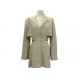 NEUF ROBE JACQUEMUS BARI BLAZER A DECOUPES M 38 EN LIN BEIGE LINEN DRESS 1200€