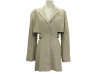 robe jacquemus bari blazer a decoupes m 38 en lin