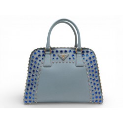 SAC A MAIN PRADA PYRAMID BL808B BIJOUX EN CUIR SAFFIANO LUX JEWELED BAG 6000€