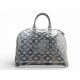 SAC A MAIN LOUIS VUITTON ALMA MM SILVER MONOGRAM ARGENTE LIMITED EDITION MIROIR