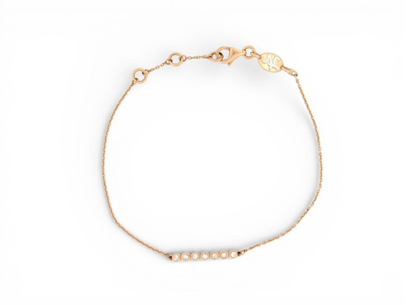  bracelet vanessa tugendhaft 7 diamants 0.1ct