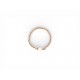 NEUF BAGUE VANESSA TUGENDHAFT CHAINE DIAMANT GOUTTE T56 EN OR ROSE 18K RING 645€