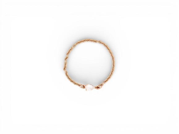 bague vanessa tugendhaft chaine diamant goutte