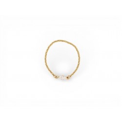 NEUF BAGUE VANESSA TUGENDHAFT CHAINE DIAMANT MARQUISE T57 OR JAUNE 18K RING 645€