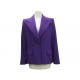 VINTAGE VESTE YVES SAINT LAURENT RIVE GAUCHE 44 L BLAZER A RAYURES JACKET 2200€