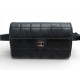 SAC A MAIN CHANEL POCHETTE CEINTURE CUIR MATELASSE CHOCOLATE BAR BELT BAG 2800€