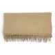 NEUF ECHARPE LORO PIANA GRANDE UNITA FAO3766 A FRANGES EN CACHEMIRE SCARF 580€