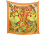 foulard hermes kuggor tree sefdin kwumi carre 90 en