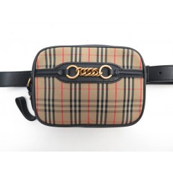 NEUF SAC CEINTURE BURBERRY BUM 1983 EN TARTAN CHECK 8007350 BELT BUM BAG 990€