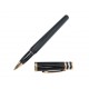 VINTAGE STYLO BILLE CARTIER TRINITY 3 ORS LAQUE NOIRE BOITE ROLLERBALL PEN 460€