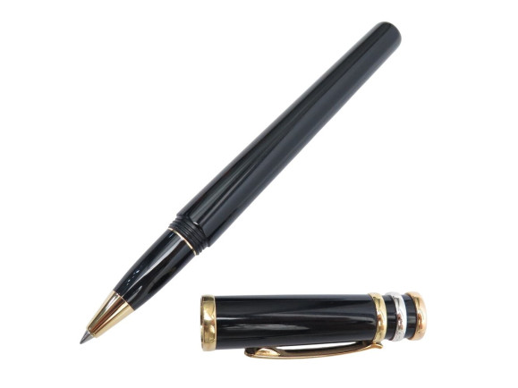 stylo bille cartier trinity 3 ors laque noire