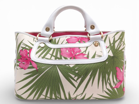  sac a main celine boogie toile fleurs