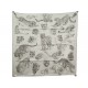 RARE NEUF FOULARD HERMES DANS L'ATELIER DE ROBERT DALLET PANTHERES CARRE SCARF