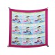 NEUF RARE FOULARD HERMES CARRE BAIN DE MER PIERRE PERON CARRE 70 SOIE BOITE 440€