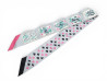 rare foulard hermes twilly jeu de cartes en soie