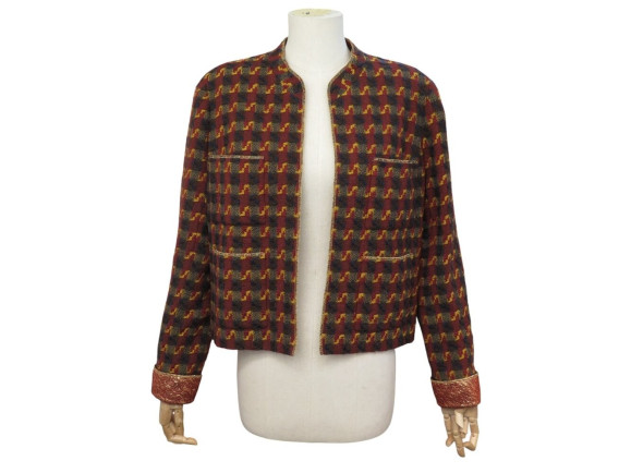  veste de tailleur chanel 1995 boutons cc p0850 44