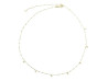 collier gigi clozeau supreme or jaune 7 diamants