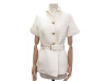 veste christian dior cintree manches courtes s 36