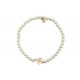 NEUF BRACELET GINETTE NY PEARL GEORGIA 18CM PERLES ET OR JAUNE 18K NECKLACE 420€