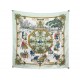 NEUF FOULARD HERMES JOIES D'HIVER JOACHIM METZ SOIE BROCHEE JACQUARD SCARF 580€
