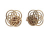 boucles d'oreilles ginette ny purity boin puces or