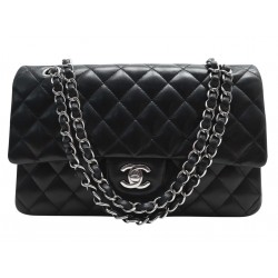 SAC A MAIN CHANEL A01112 TIMELESS CLASSIQUE MEDIUM NOIR MATELASSE PURSE 10300€