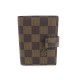 NEUF COUVERTURE MINI AGENDA LOUIS VUITTON DAMIER EBENE BLOC NOTE DIARY 355€