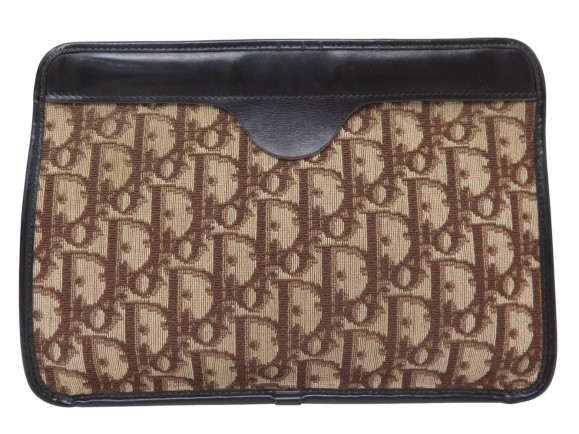 sac pochette christian dior toile monogramme