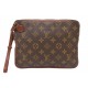 VINTAGE SAC POCHETTE LOUIS VUITTON SPORT A DRAGONNE TOILE MONOGRAM CLUTCH 890€