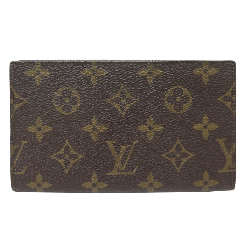 VINTAGE PORTE CARTE GRISE LOUIS VUITTON PAPIER TOILE MONOGRAM PAPER HOLDER 300€