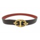 VINTAGE NEUF CEINTURE HERMES CHAINE D'ANCRE 28MM T80 CUIR REVERSIBLE BELT 845€