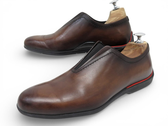 chaussures berluti x ferrari mocassins s4513 6 40 cuir