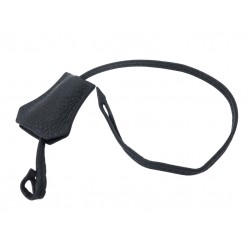 NEUF CLOCHETTE HERMES EN CUIR TAURILLON CLEMENCE NOIR PR SAC A MAIN KELLY BIRKIN