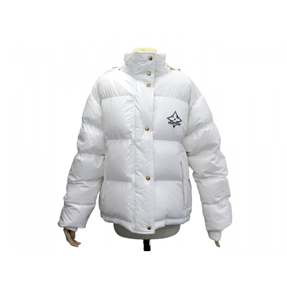 NEUF BLOUSON DOUDOUNE LOUIS VUITTON HOODED PUFFER JACKET 38 M 1AC4JE COAT 4500€