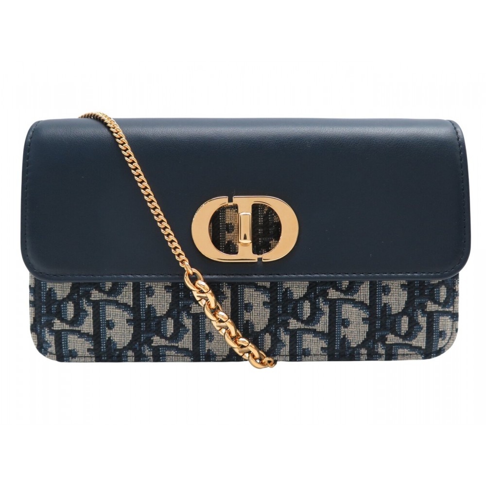 NEUF SAC A MAIN CHRISTIAN DIOR CARO POUCH MO928U TOILE OBLIQUE BANDOULIERE 2100€