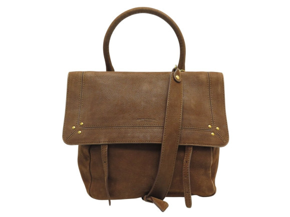 sac a main jerome dreyfuss jeremie en cuir suede