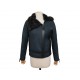NEUF BLOUSON HERMES MANTEAU BOMBARDIER EN CUIR D'AGNEAU 36 S VESTE COAT 13800€