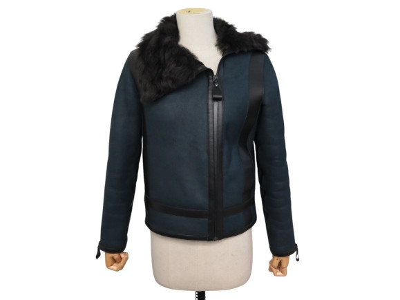  blouson hermes manteau bombardier en cuir