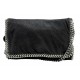 SAC A MAIN STELLA MCCARTNEY POCHETTE FALABELLA NOIR BANDOULIERE HAND BAG 595€