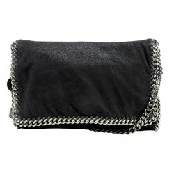SAC A MAIN STELLA MCCARTNEY POCHETTE FALABELLA NOIR BANDOULIERE HAND BAG 595€