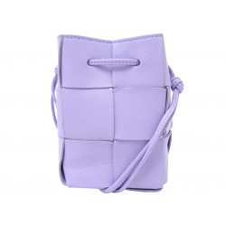 NEUF SAC A MAIN BOTTEGA VENETA CASSETTE BUCKET MINI CUIR INTRECCIATO BAG 1200€