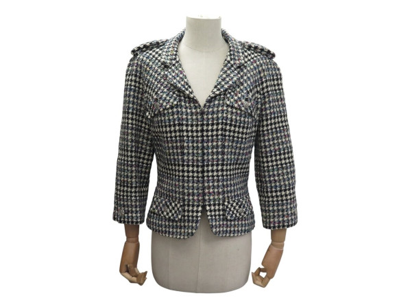  veste chanel zippee boutons logo cc p27769 40 s