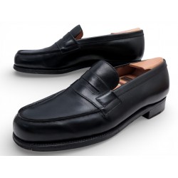 CHAUSSURES JM WESTON 180 MOCASSINS CUIR NOIR 7C 40.5 41 + EMBAUCHOIRS SHOES 895€