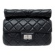 NEUF SAC A MAIN CHANEL ROLL CLUTCH 2.55 CUIR MATELASSE POCHETTE HAND BAG 4500€