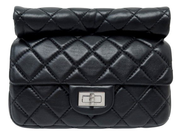 sac a main chanel roll clutch 2.55 cuir matelasse