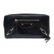 PORTEFEUILLE BALENCIAGA CONTINENTAL CLASSIC 253036 CUIR NOIR BLACK WALLET 650€