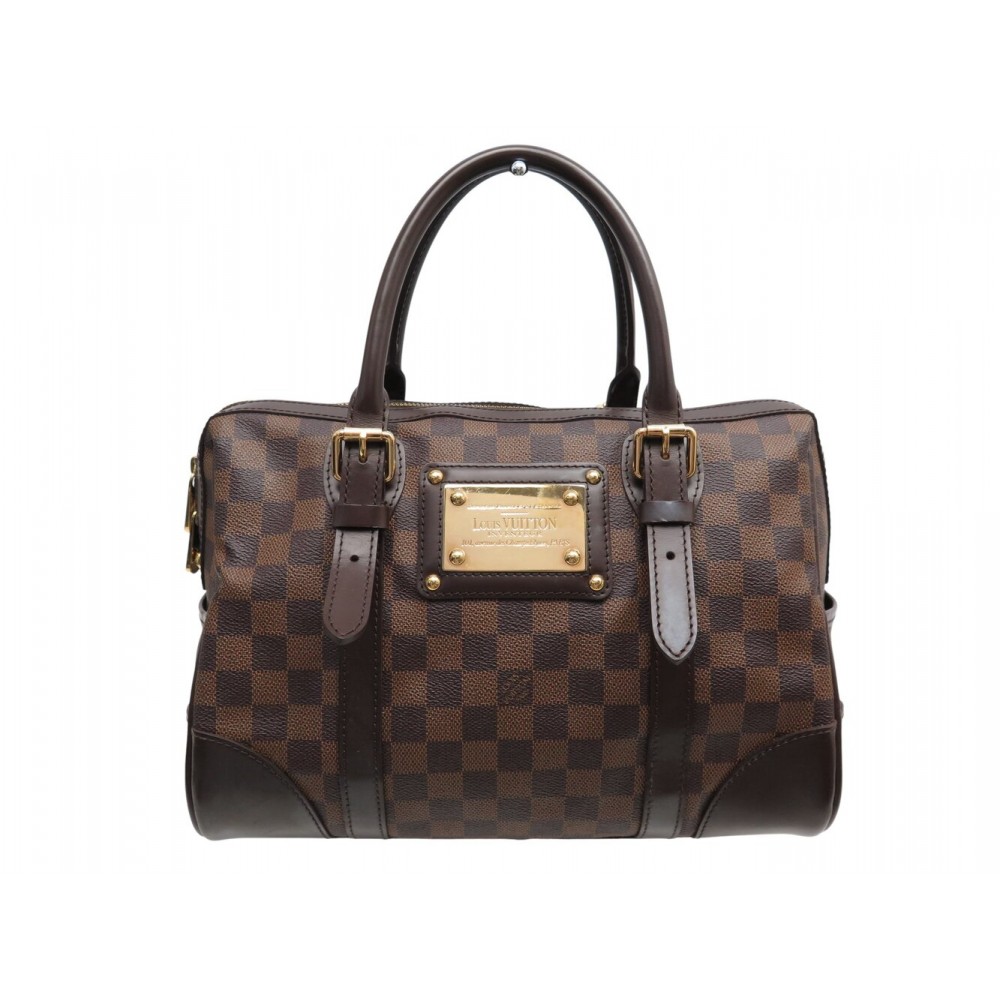 SAC A MAIN LOUIS VUITTON BERKELEY TOILE DAMIER EBENE N52001 TOILE MARRON 1650€